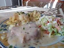 Fot. Anna Z, Szynka w sosie śmietanowym