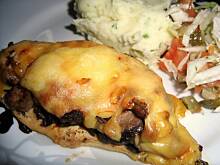 Fot. natalka1, Piersi z kurczaka zapiekane z pieczarkami i serem