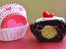 Fot. MIENTA, Bananowe muffinki na Walentynki