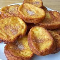 torrijas, chleb w mleku zapiekany