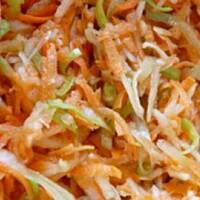 Surówka z marchewki i pora