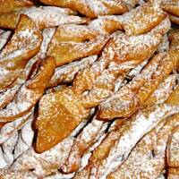 Róże karnawałowe, faworki