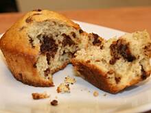 Fot. kocurek28, Błyskawiczne muffinki bananowe z czekoladą