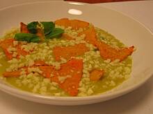 Fot. nektarynka, Krem z kukurydzy z nachos i serem