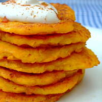 Imbirowe placuszki z dynią