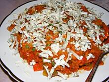 Fot. InkaMalinka, Kolacja we dwoje drób pod pierzynką z dodatkiem sałaty