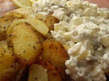 Fot. ania_2288, Śledź w śmietanie z ananasem i ogórkiem kiszonym