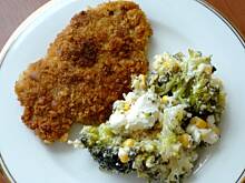 Fot. ksiezniczkaa87, Schabowe w krakersach