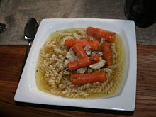 Fot. Niunia w kuchni, Rosol na boczku