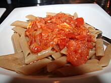 Fot. Niunia w kuchni, Wloski makaron mozzarella