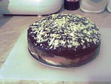 Fot. Gosia88, Ciasto biszkoptowe z budyniem i polewą.