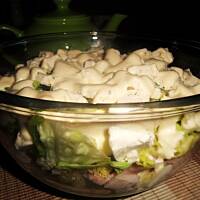 Lekka salatka z serkiem typu wloskiego