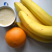 Koktajl banowo-pomarańczowy