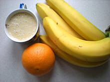 Fot. powsinoga, Koktajl banowo-pomarańczowy