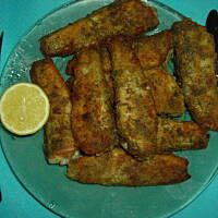 nototenia smażona z koperkiem