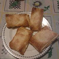 Francuskie prostokąty z budyniem