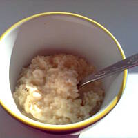 Kasza z jabłkami - danie resztkowe