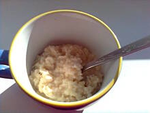 Fot. Bacia, Kasza z jabłkami - danie resztkowe