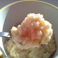 Kasza z jabłkami - danie resztkowe