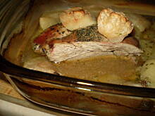Fot. Śnieżka, Udziec z indyka z jabłkami