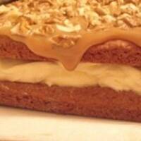 Ciasto śmietankowe z sezamem