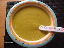 Fot. Mloda, Papka brokułowa z kaszą jaglaną i mięskiem po 6 miesiącu