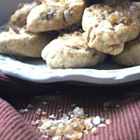 Kruche Ciasteczka Orzechowo-Słonecznikowe