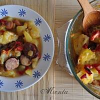 Pikantna zapiekanka ziemniaczana