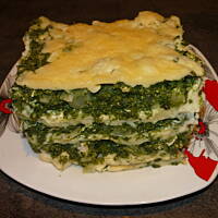Zielono mi czyli lasagne ze szpinakiem!