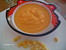 Fot. Mloda, Zupa krem z kukurydzą i mięskiem po 7 miesiącu
