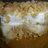 Szarlotka marcepanowa