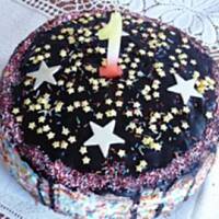 Tort z kremem wafelkowo-brzoskwiniowym