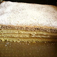 Ciacho z kremem jabłkowym