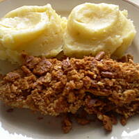 Kurczak zapiekany z krakersami