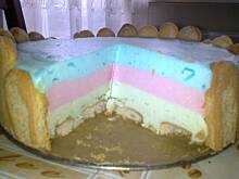 Fot. Joanna11, Tęczowy sernik na zimno