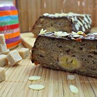 Bananowe ciasto z migdałami