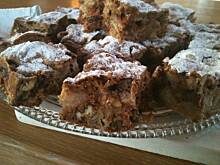 Fot. Ineszaa, Cynamonowe ciasto jabłkowe z orzechami