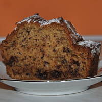 keks bananowo - czekoladowy