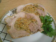 Fot. vikunia, Łopatka faszerowna kaszą