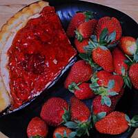 ciasto truskawkowe z galaretka