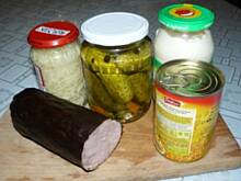 Fot. Izma73, Sałatka z szynkową lub krakowską