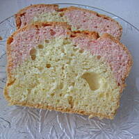 Kolorowa babka na białkach