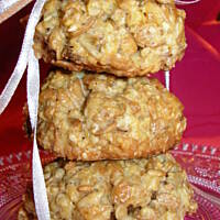 Pełnoziarniste ciastka z płatkami pszennymi