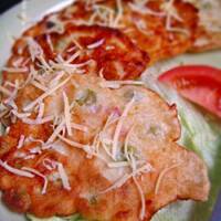 Placuszki z groszkiem