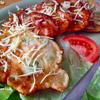 Placuszki z groszkiem