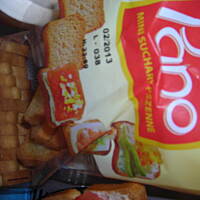 znikające imprezowe kanapki na mini sucharkach