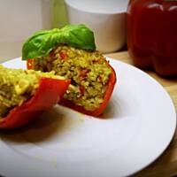 Papryka pieczona faszerowana