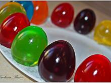 Fot. bronislawa70, Wielkanocne jajka - galaretka owocowa