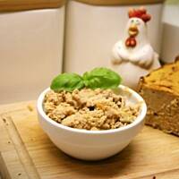 Drobiowy pasztet z żurawiną