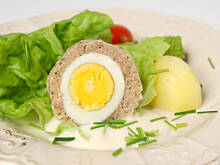 Fot. Wkn, Klops wielkanocny z parowaru